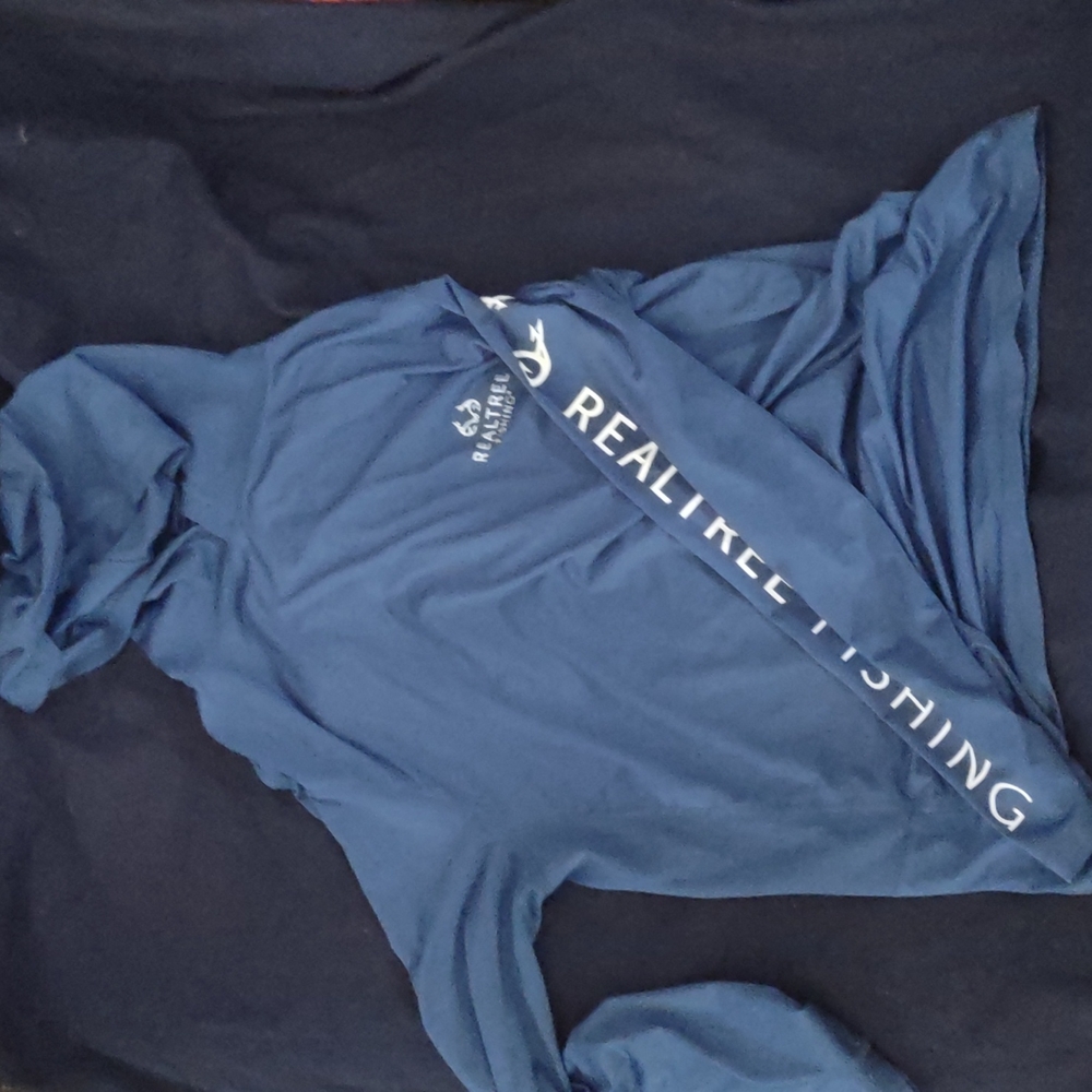 Real tree fishing shirt